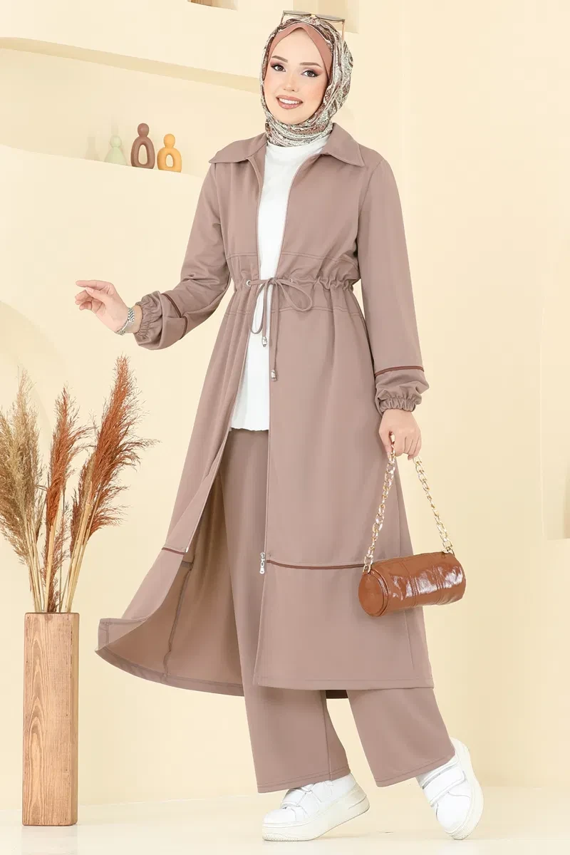 طقم كاب وبنطلون كود 421DVL817
